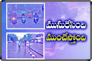 non stop rain falling in Telangana