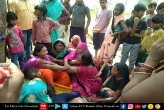 maharajganj mother son death