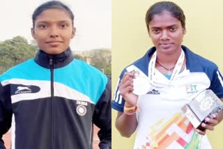 कर्नाटक  मंगलौर  टोक्यो ओलंपिक  mudbidri alwas college  tokyo olympics  two athletes selected for tokyo olympics  एथलीट धनलक्ष्मी  एथलीट शुभा