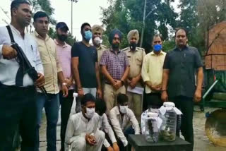 karnal Four thieves arrest