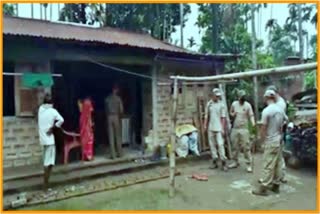 a murder incident in Ratabari Karimganj