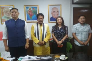 Itanagar Mayor meets Mayor of East mcd