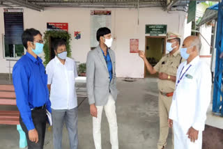 காஞ்சிபுரம்  kancheepuram railway station  southern railway committee member inspect kancheepuram railway station  southern railway committee member  kancheepuram news  kancheepuram latest news  ரயில்வே வாரிய தென்மண்டல ஆலோசனைக்குழு உறுப்பினர் காஞ்சிபுரம் ரயில்நிலையத்தை ஆய்வு  காஞ்சிபுரம் செய்திகள்  ஆன்மீக தலங்களை இணைக்கும் வகையில் புதிய ரயில் சேவை  காஞ்சியில் ஆன்மீக தலங்களை இணைக்கும் வகையில் புதிய ரயில் சேவை  புதிய ரயில் சேவை  காஞ்சியில் புதிய ரயில் சேவை  புதிய ரயில் நிலையத்தில் ஆய்வு