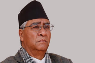 Nepal Prime Minister Sher Bahadur Deuba