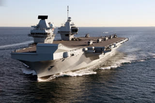 warship HMS Queen Elizabeth