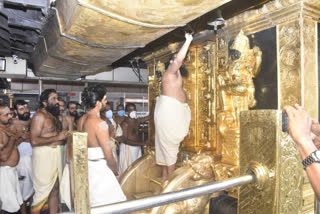 sabarimala temple  sabarimala temple opened  sabarimala temple news  ശബരിമല ക്ഷേത്രം  ശബരിമല ക്ഷേത്രം വാർത്ത  ശബരിമല ക്ഷേത്രം തുറന്നു  കടക്കടക മാസ പൂജയ്ക്കായി ശബരിമല തുറന്നു