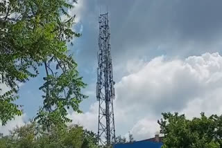 Farmer sold the mobile tower installed in the field