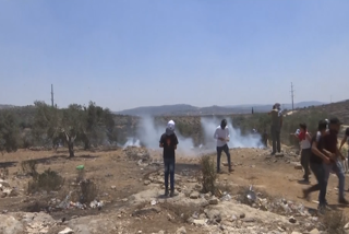 Clashes as Palestinians protest settlement outpost