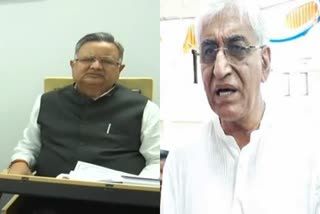 Singhdev counterattack on Raman Singh statement