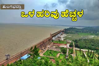 Tungabhadra Inflow increases