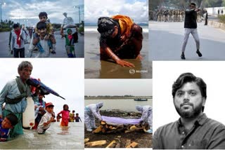 danish siddiqui's famous photos that got appreciation from the world  ക്യാമറയെ തോക്കാക്കി മാറ്റിയ ഡാനിഷ് സിദ്ദിഖി  ലോകം ഓർമിക്കുന്ന ചിത്രങ്ങൾ  danish siddiqui  photo journalist  അഫ്ഗാൻ-ഇറാഖ് യുദ്ധം  റോഹിങ്ക്യൻ അഭയാർഥി പ്രശ്നം  ഹോങ്കോങ് പ്രതിഷേധം  നേപ്പാൾ ഭൂകമ്പം  മാധ്യമപ്രവർത്തകൻ