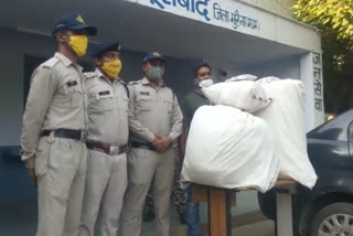 82 kg ganja in toffee packet seized