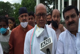 Talks stalled as Pakistan providing protection to terrorists, says Digvijaya Singh over Imran Khan's comment on RSS