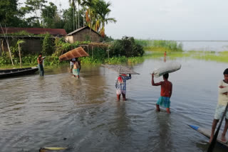 river erosion giving togh time to people of kalgasia before eid