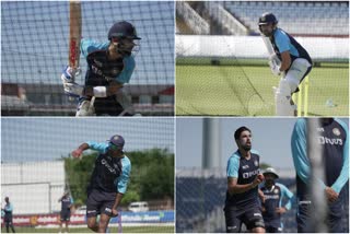 India vs England  Virat Kohli  Test series  Training  ഇംഗ്ലണ്ട് പര്യടനം  ഇന്ത്യ - ഇംഗ്ലണ്ട് പര്യടനം  വിരാട് കോലി  റിഷഭ് പന്ത്  ബി.സി.സി.ഐ  BCCI  India tour of England