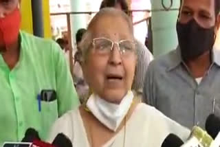 इंदौर-दाहोद रेलवे लाइन को लेकर छलका 'ताई' का दर्द