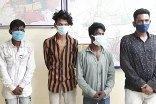 Police arrest 7 person for Smuggling Heroin and Ganja in Kharagpur