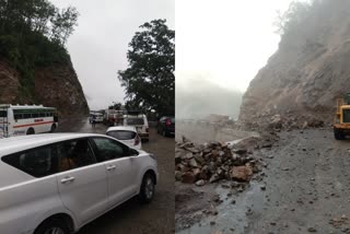 National highway-58 closed due to landslide