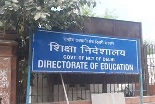 Delhi Directorate of Education Tweet