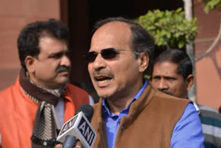 Leader of Congress in Lok Sabha Adhir Ranjan Chowdhury