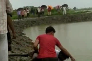 two youths died due to slipping in the mud