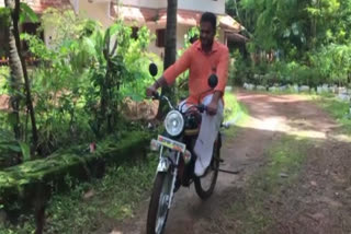 Kerala man builds bicycle from scrap with look of bike amid fuel price hike