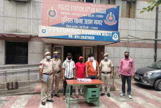 Delhi Police Action, उत्तम नगर थाना पुलिस, आरोपी गिरफ्तार, kidnapping case