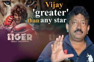 Vijay Deverakonda's screen presence in Liger greater than any star: RGV