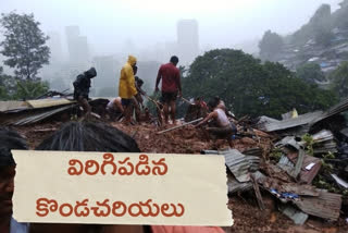 landslide in thane