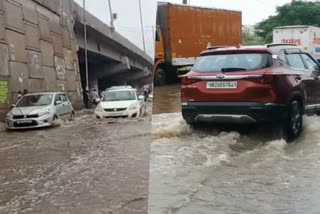 Gurugram Rain Waterlogging problem