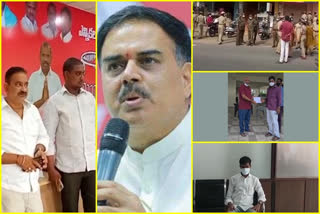 janasena leaders house arrests