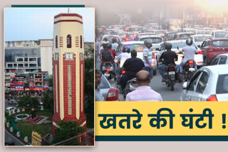 Increasing number of vehicles in Dehradun