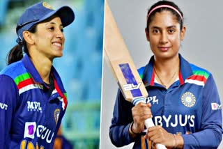 Mithali Raj  Smriti Mandhana  क्रिकेट  Cricket  ICC Women  खेल समाचार  खेल की ताजा खबरें  भारतीय कप्तान मिताली राज  अंतरराष्ट्रीय क्रिकेट परिषद
