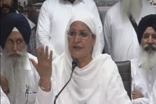 Sidhu's name was mentioned by Bibi Jagir Kaur in SGPC meeting