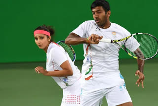 Rohan Bopanna and Sania Mirza