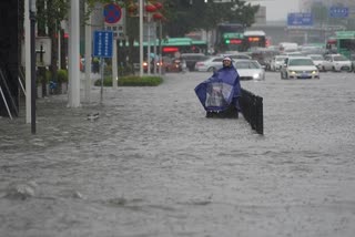 Heavy rainfall  ചൈന  ഹെനാൻ പ്രവിശ്യ  കനത്ത മഴ  മഴ മരണം  China  rain death