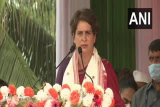 Centre increased oxygen exports by 700 pc during COVID: Priyanka Gandhi  ഓക്‌സിജന്‍റെ കയറ്റുമതി  കേന്ദ്രത്തിനെതിരെ പ്രിയങ്ക  priyanka gandhi  പ്രിയങ്ക ഗാന്ധി  കോണ്‍ഗ്രസ്  Central government increased oxygen exports by 700 per cent  Congress General Secretary Priyanka Gandhi  COVID-19 deaths  COVID  ഓക്സിജന്‍റെ അഭാവം  കോൺഗ്രസ് ജനറൽ സെക്രട്ടറി പ്രിയങ്ക ഗാന്ധി  കേന്ദ്ര ആരോഗ്യ മന്ത്രി മന്‍സൂഖ് മാണ്ഡവ്യ  ഓക്‌സിജന്‍റെ കയറ്റുമതി 700 ശതമാനം വർധിപ്പിച്ചു