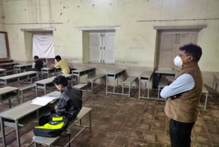 DC Visited Exam Center in Belgavi