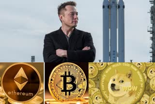 Elon Musk  Bitcoin  Dogecoin]  Ethereum  ക്രിപ്റ്റോ കറൻസി  എലോൺ മസ്‌ക്