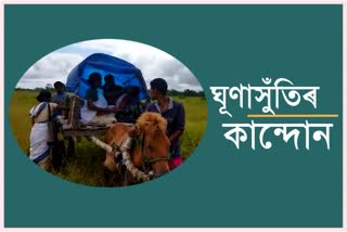 লখিমপুৰত বিপদসংকূল নাৱেৰে যাত্ৰা প্ৰসূতি মহিলাৰ