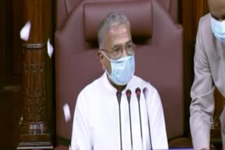 TMC MPs tear papers as Vaishnaw reads statement in Rajya Sabha on Pegasus Spyware snooping