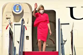 JILL BIDEN LANDS IN JAPAN FOR OLYMPIC OPENING CEREMONY