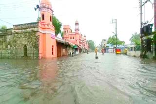 Heavy rain in Khandwa