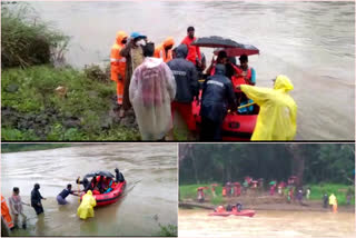 Nilambur  Nilambur news  Nilambur Rescue operation  Nilambur Rescue operation news  Rescue operation  Rescue operation news  Rescue operation by fire force and civil defense volunteers in Nilambur  Rescue operation by fire force and civil defense volunteers in Nilamburnews  fire force  vfire force news  Rescue operation by fire force  civil defense volunteers  civil defense volunteers news  മലപ്പുറം  മലപ്പുറം വാർത്ത  നിലമ്പൂർ  നിലമ്പൂർ വാർത്ത  നിലമ്പൂർ മഴ  നിലമ്പൂരിൽ മഴ  നിലമ്പൂരിൽ മഴ വാർത്ത  ചാലിയാർ പുഴ  ഫയർഫോഴ്‌സ്  സിവിൽ ഡിഫൻസ് വോളണ്ടിയർ