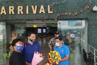 odisha cricket head coach, wasim jaffer, wasim jaffer reched bhubaneswar, ଓଡ଼ିଶା କ୍ରିକେଟର ହେଡ୍‌ କୋଚ, ନୂଆ କୋଚ ୱାସିମ ଜାଫର, ଓଡ଼ିଶାରେ ୱାସିମ ଜାଫର