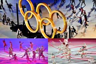 टोक्यो ओलंपिक, ओपनिंग सेरेमनी की तस्वीरें, opening ceremony, indian athletes, Tokyo Olympics, ओपनिंग सेरेमनी