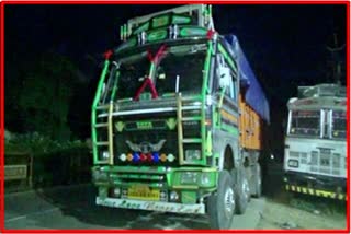 illegal coal loaded truck sized by Badarpur police