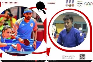 ٹوکیو اولمپک 2020: ٹیبل ٹینس مخلوط ڈبلز اور جوڈو میں بھارت کو شکست