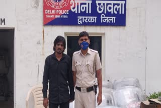 पुलिस के गिरफ्त में आरोपी