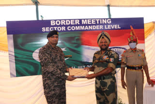 bsf and pakistan rangers